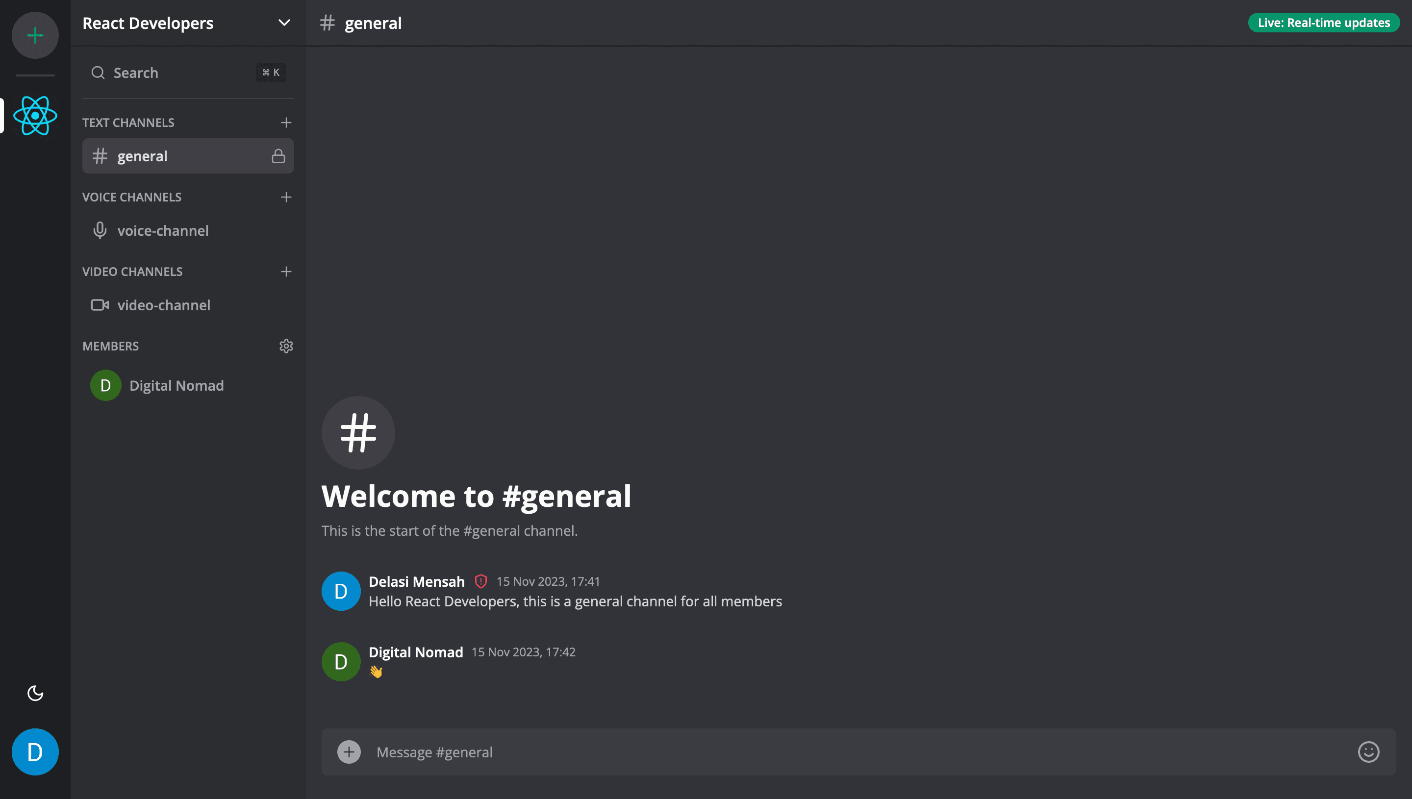 Discord Clone